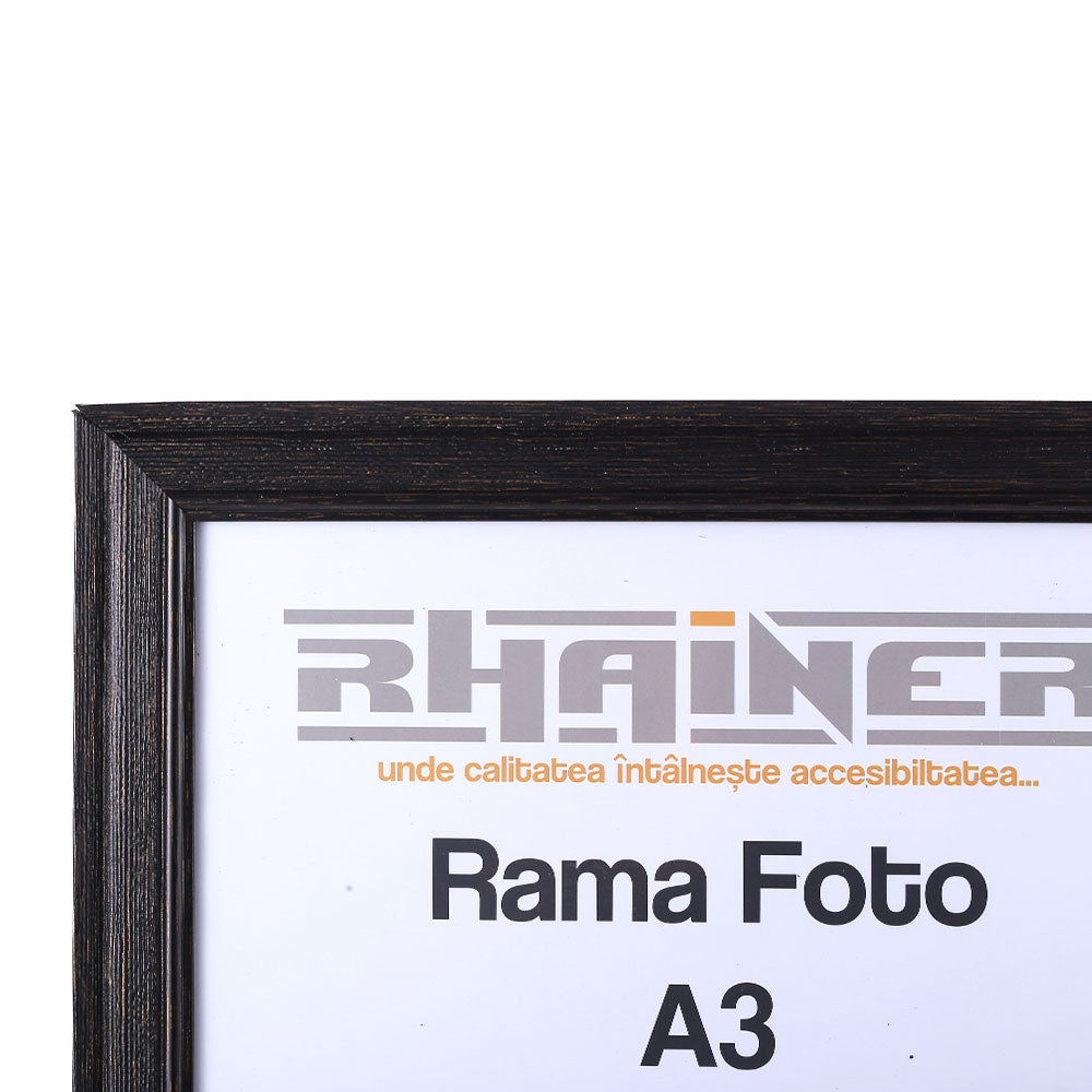 Rama foto Bilbao negru A3