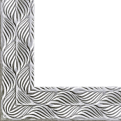 Rama foto Leon argintiu texturat A3