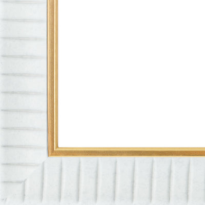 Rama foto Merida alb+auriu A4