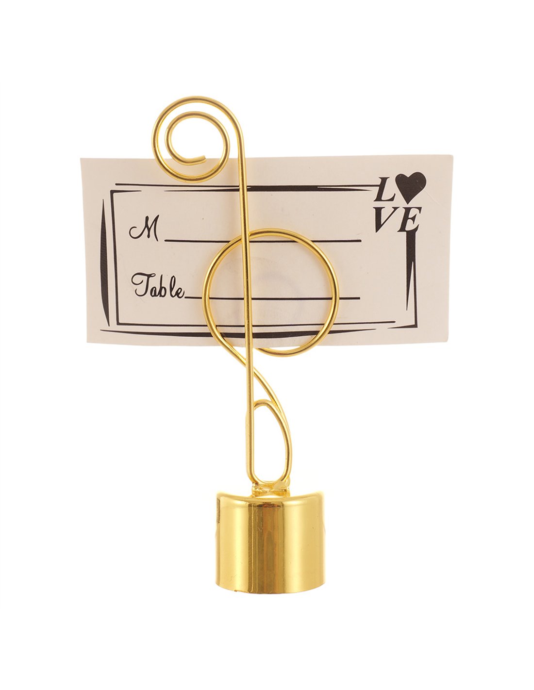 Metal support for table numbers and place cards - CHEIA SOL