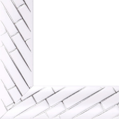 Rama foto Barrio alb+argintiu 10x15 FP0710110 - Green Print