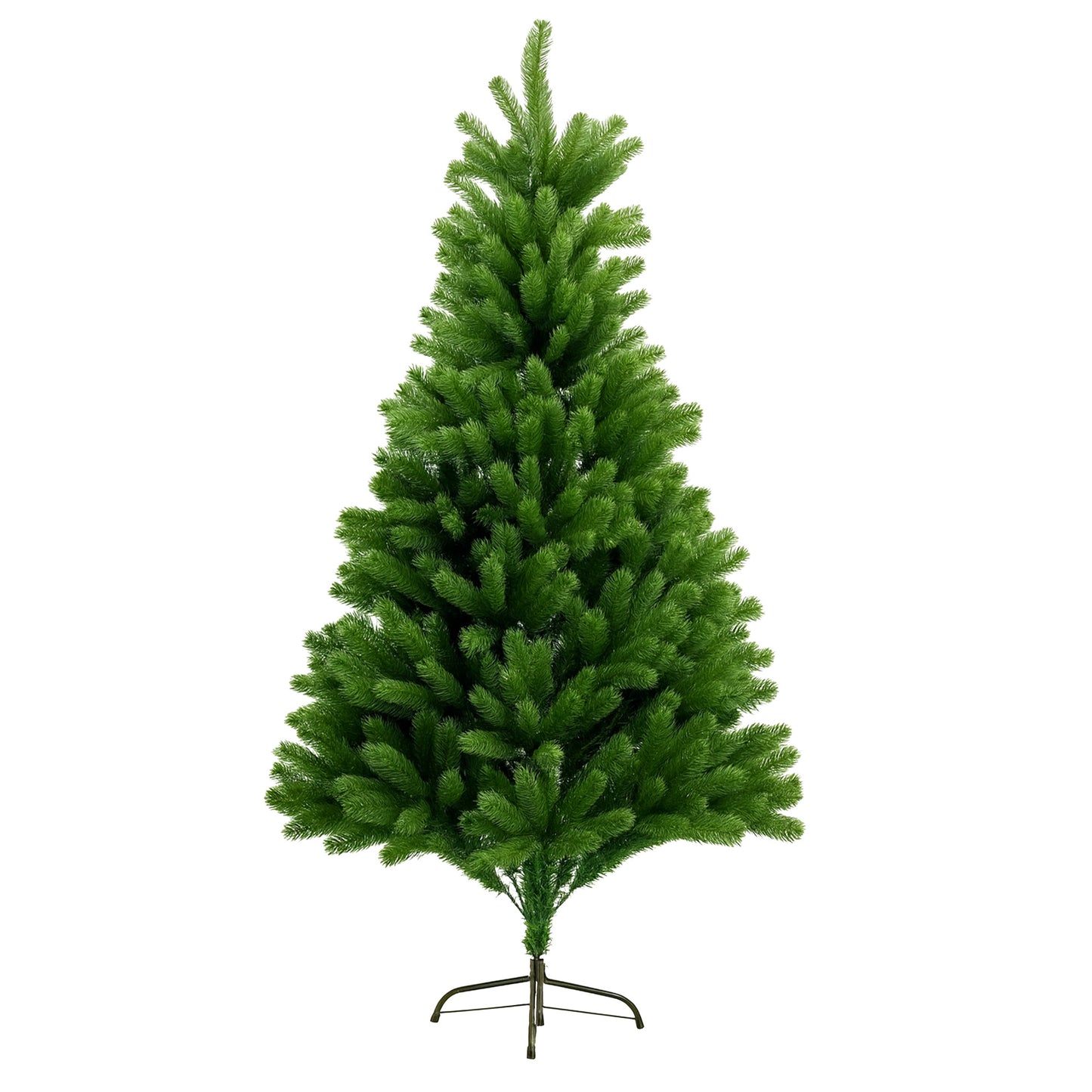 Realistic artificial Christmas fir with metal stand - Spruce