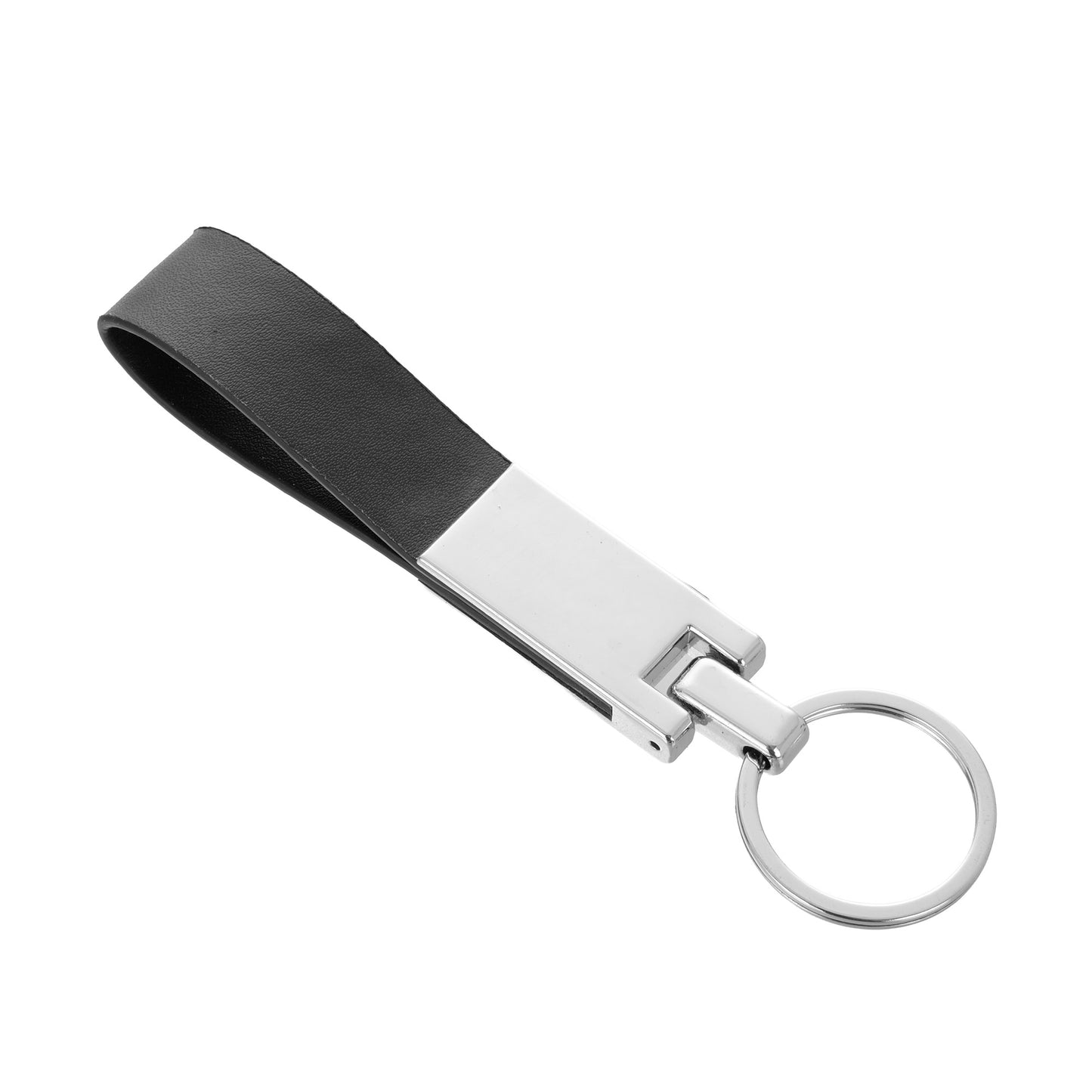 Breloc din piele si metal KeyLux