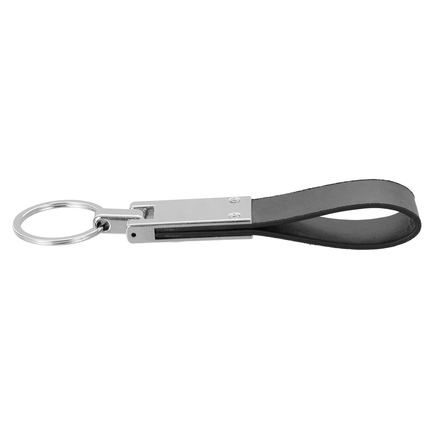 Breloc din piele si metal KeyLux