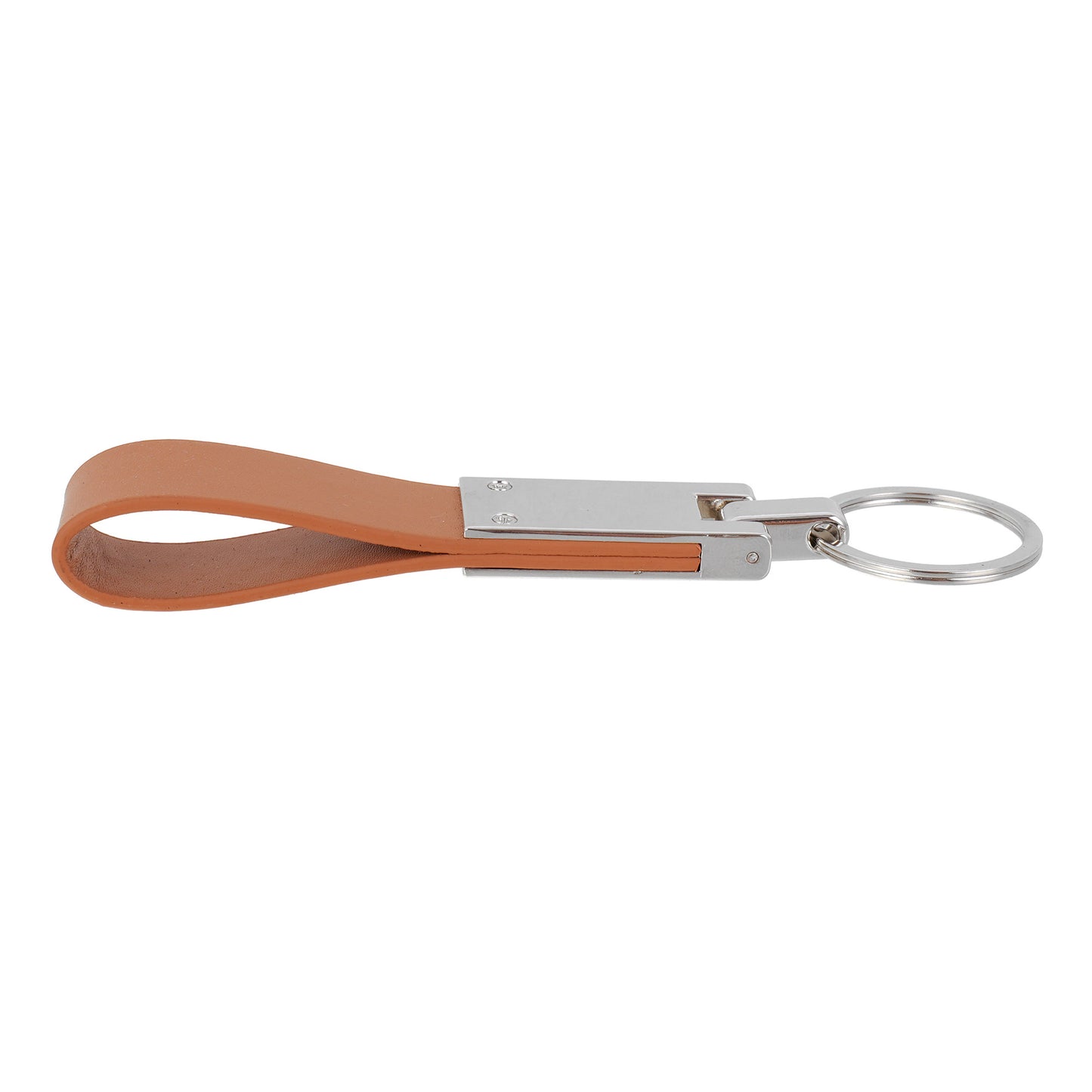 Breloc din piele si metal KeyLux