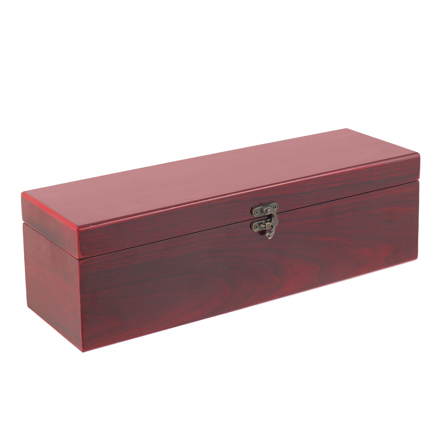 Premium wooden gift box with wine accessories