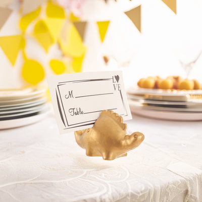 Suport metalic numere de masa si place card - DINOSAUR2