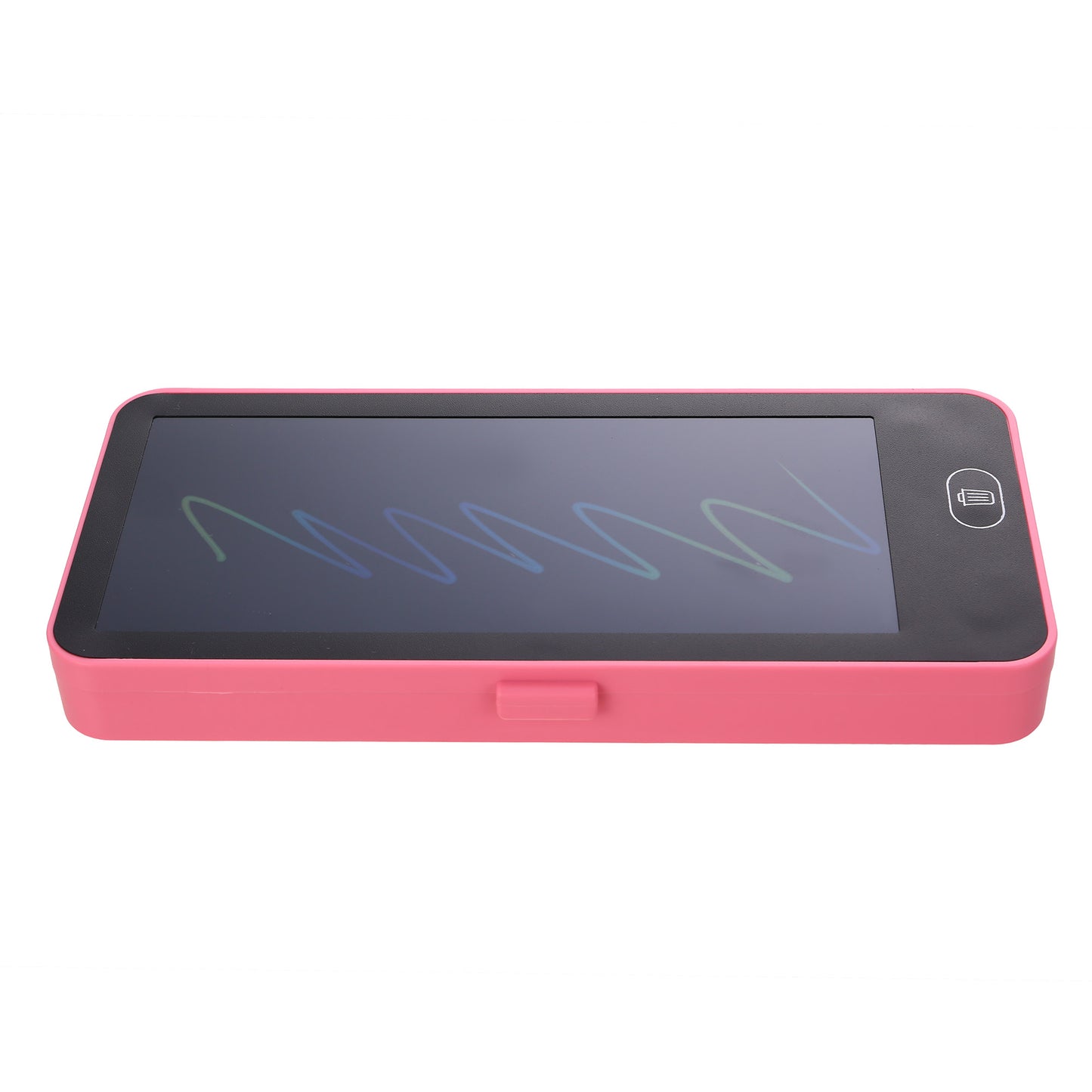 Pencil case with LCD drawing tablet in the shape of a phone