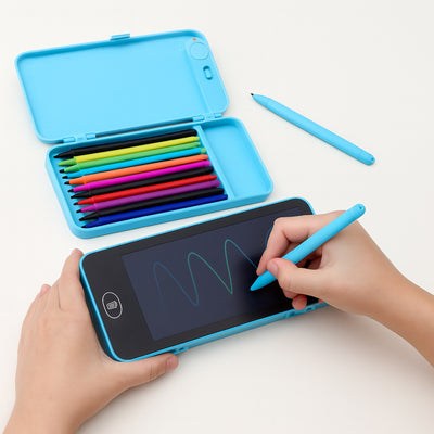 Penar cu tableta de desenat LCD in forma de telefon