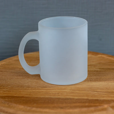 Sublimatable frosted glass mug + individual box