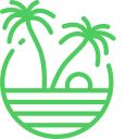 Vara - Litoral - Green Print