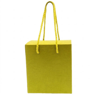 Cutie cani galbena cu manere B4-20 - Green Print