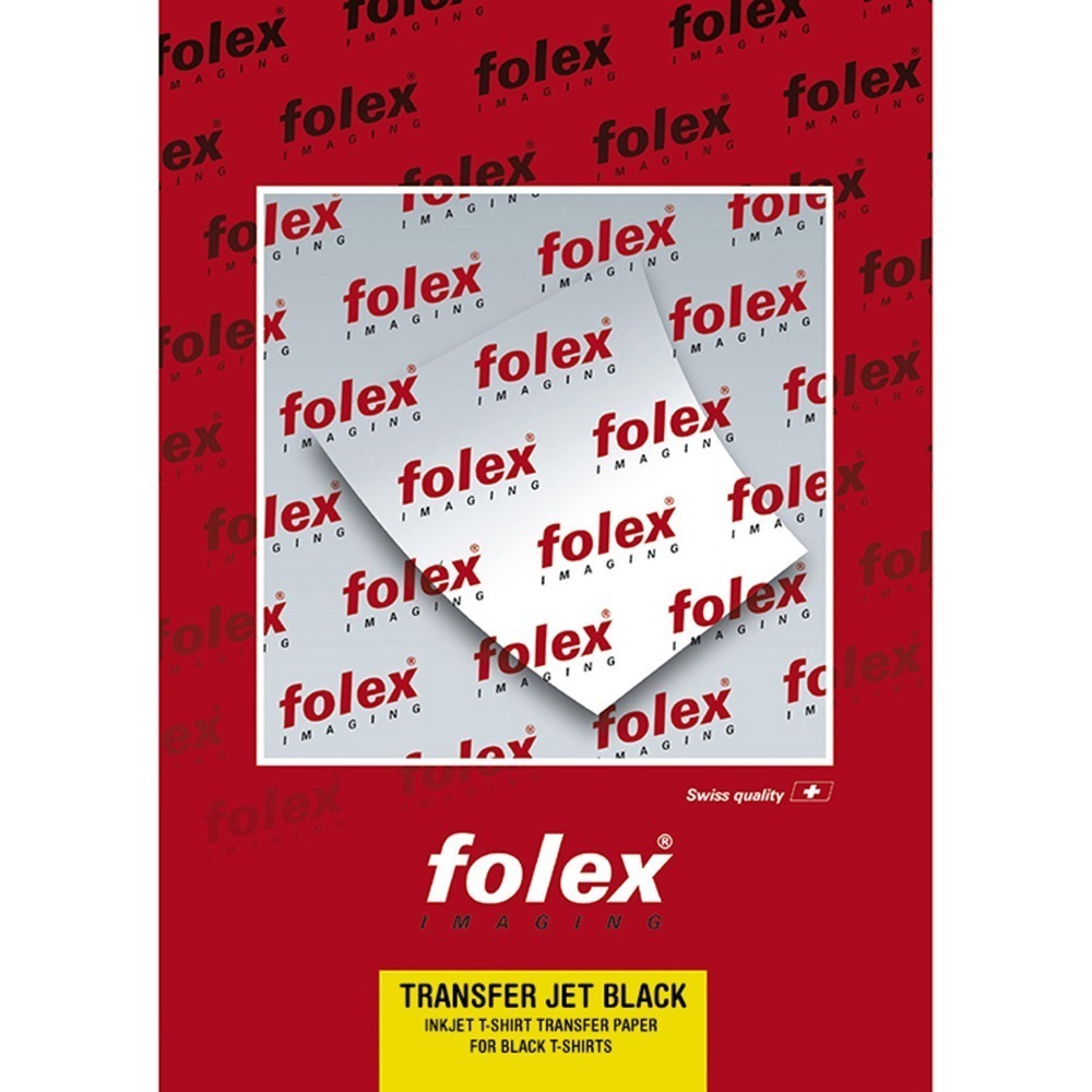 Folie transfer bumbac negru FOLEX A3