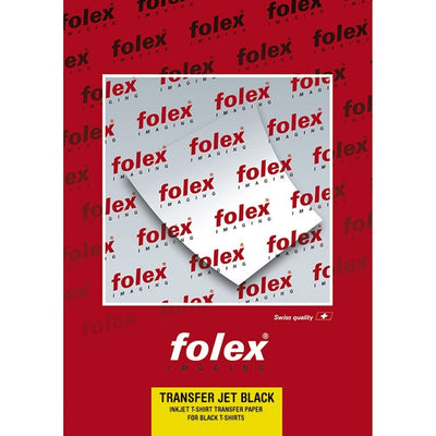 Folie transfer bumbac negru FOLEX A3