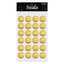 Stickere inimi - set 48 buc