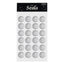 Stickere inimi - set 48 buc