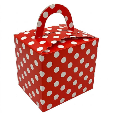 Cutie cani rosie cu buline B800-12 - Green Print