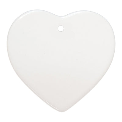 Ornament Craciun ceramica sublimabil inima