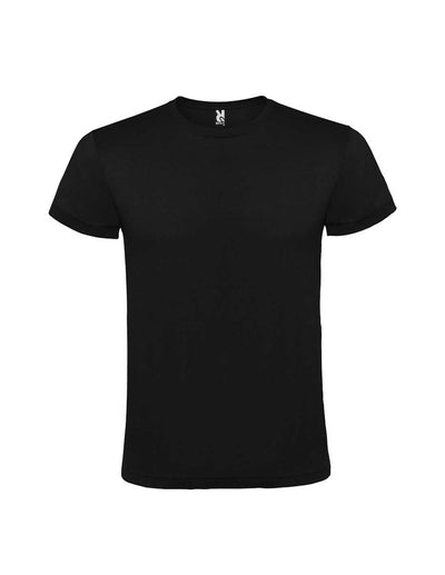 Tricou bumbac negru Roly ATOMIC 150