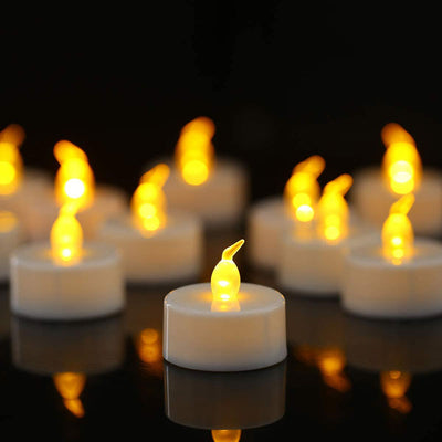 Set 24 lumanarele LED flameless