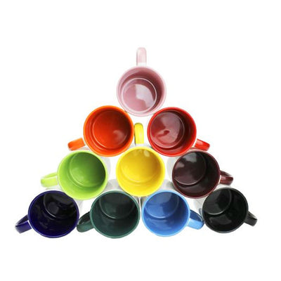 Cana maner interior rosu MANGO + cutie individuala