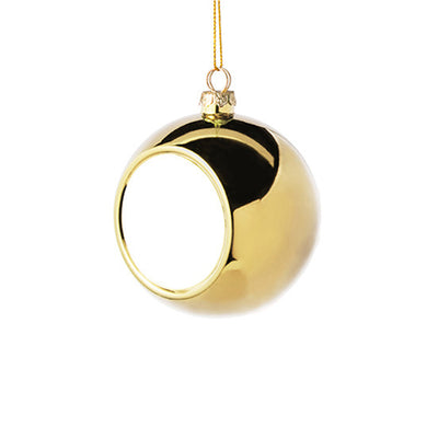 Glob sublimabil auriu pentru brad Ø 4cm