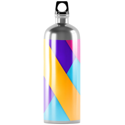 Bidon sport argintiu 750ml sublimabil