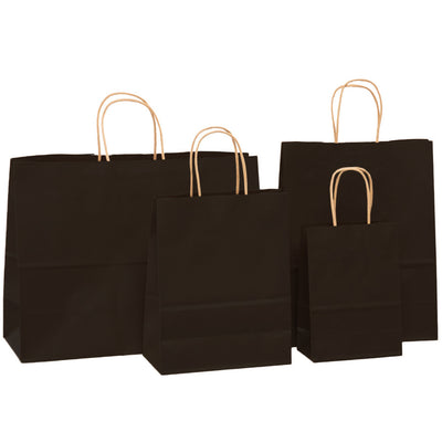 Sacosa kraft neagra 25x31