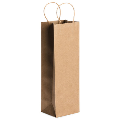 Sacosa kraft pt sticle de vin