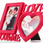 Rama foto colaj rosie LOVE YOU&ME 2 poze