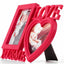 Rama foto colaj rosie LOVE YOU&ME 2 poze