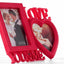 Rama foto colaj rosie LOVE YOU&ME 2 poze