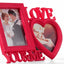 Rama foto colaj rosie LOVE YOU&ME 2 poze