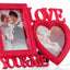 Rama foto colaj rosie LOVE YOU&ME 2 poze