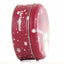 Cutie metalica rotunda rosie cu model ren de Craciun XM724789 - Green Print