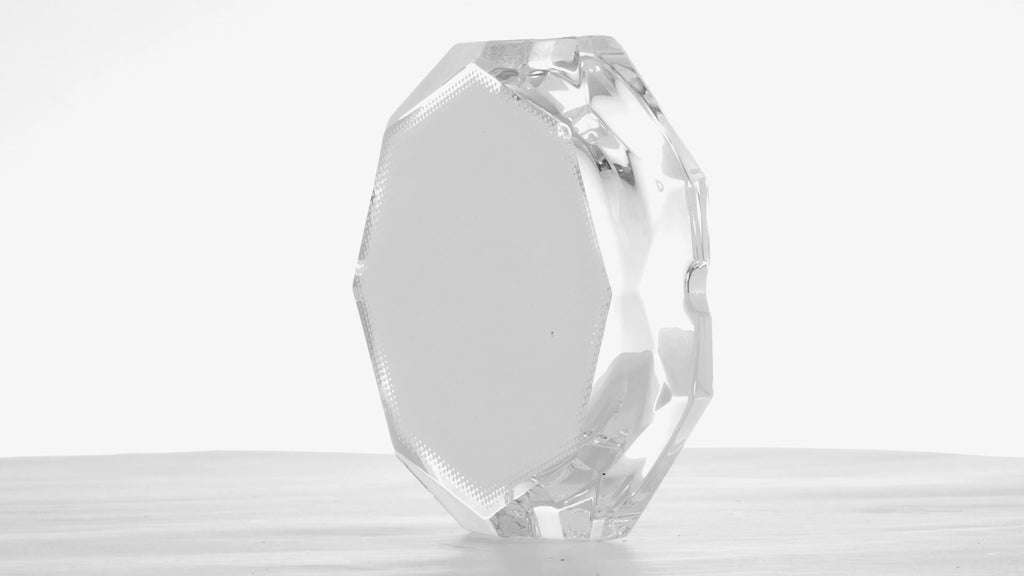 Sublimatable Glass Ashtray HEXAGONAL