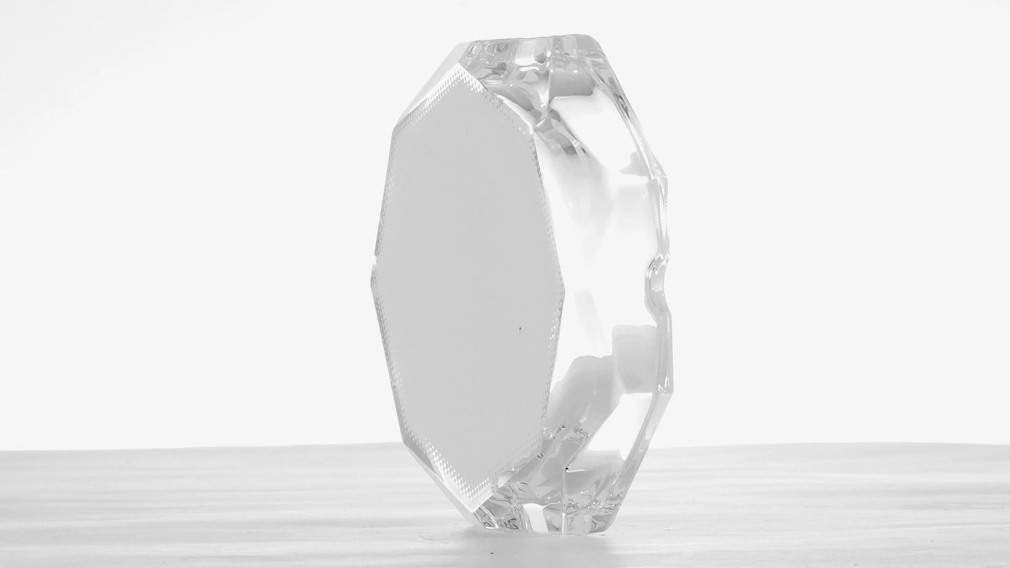Sublimatable Glass Ashtray HEXAGONAL