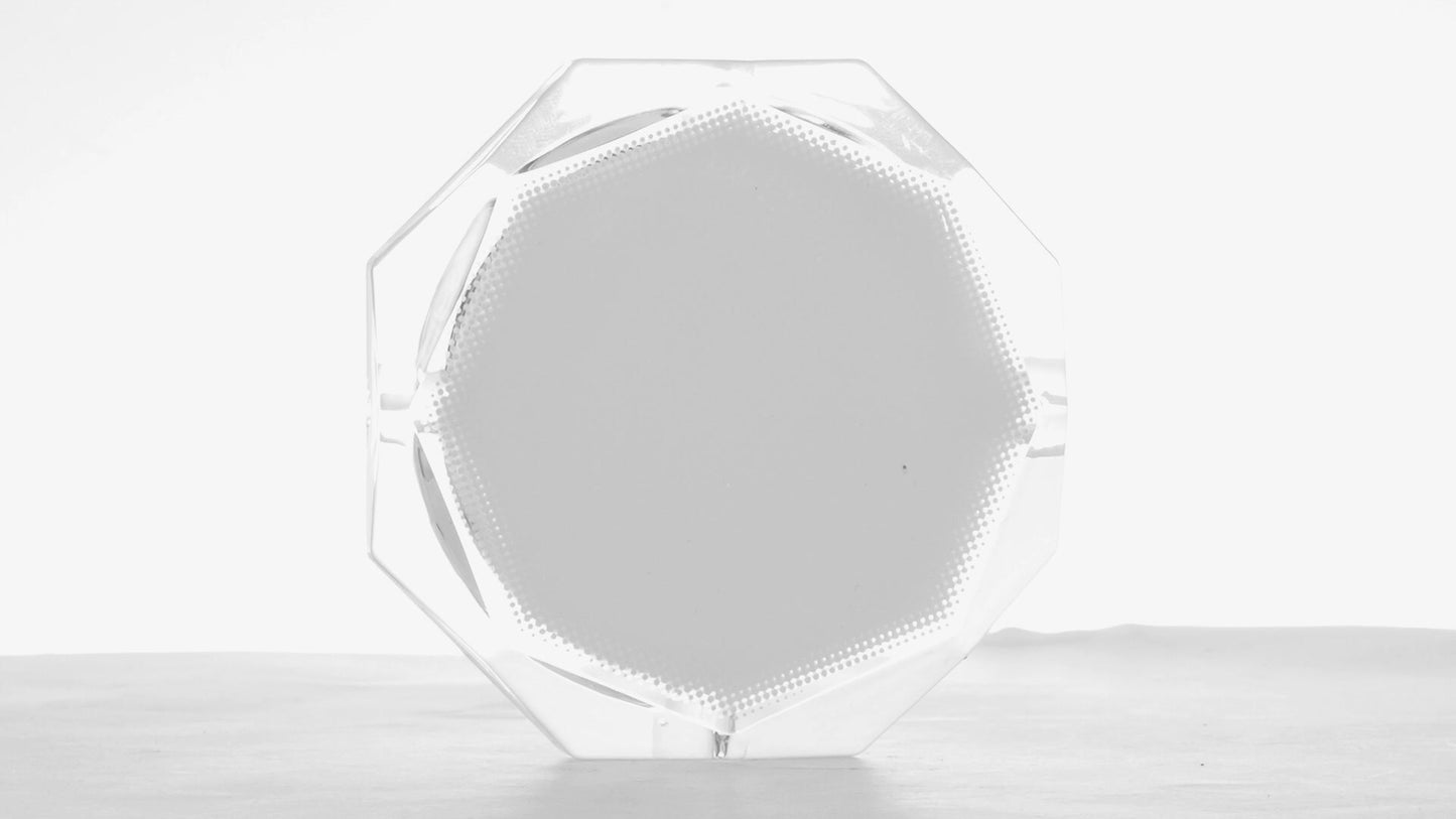 Sublimatable Glass Ashtray HEXAGONAL