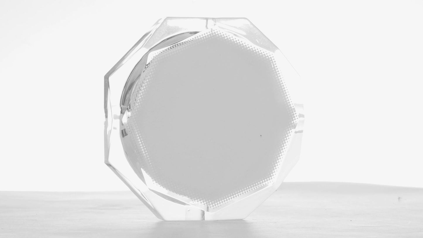 Sublimatable Glass Ashtray HEXAGONAL