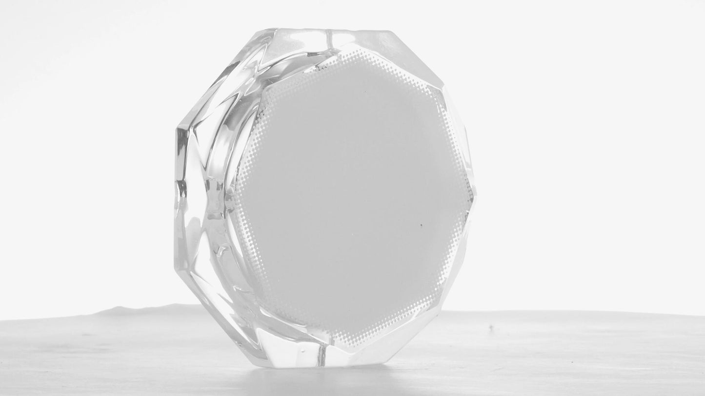 Sublimatable Glass Ashtray HEXAGONAL