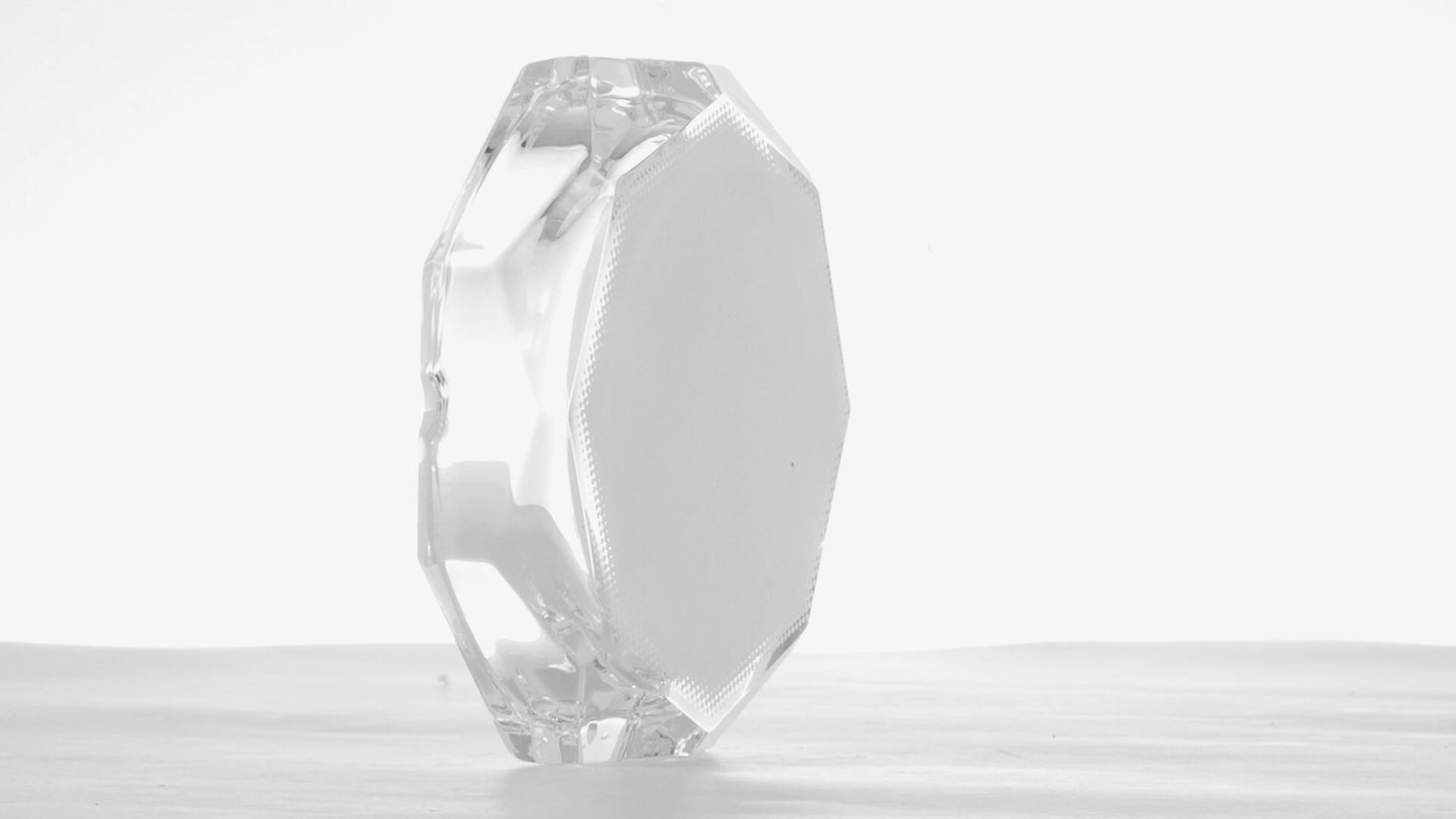 Sublimatable Glass Ashtray HEXAGONAL
