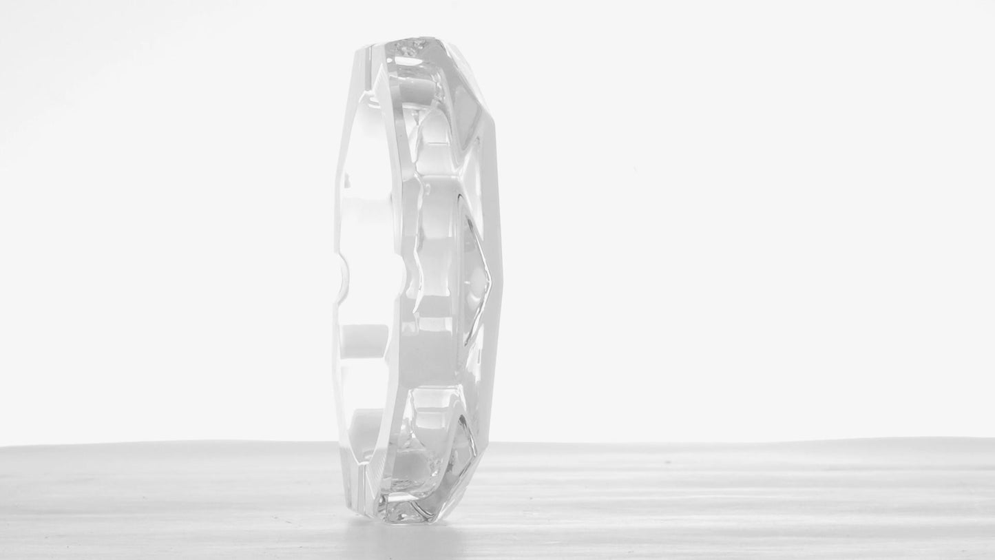 Sublimatable Glass Ashtray HEXAGONAL