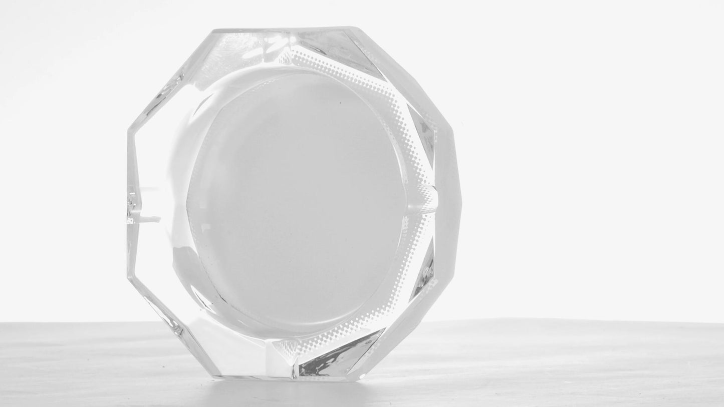 Sublimatable Glass Ashtray HEXAGONAL