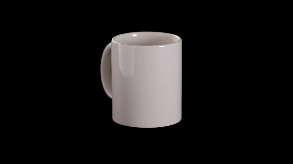 Cana alba sublimare + cutie individuala