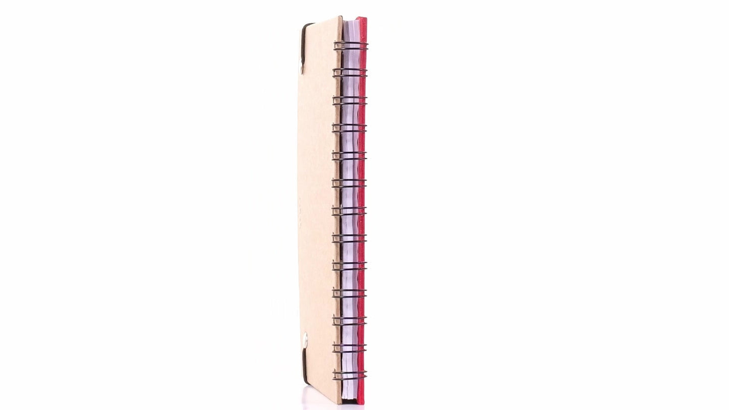 Notebook with calculator and pen 13x18