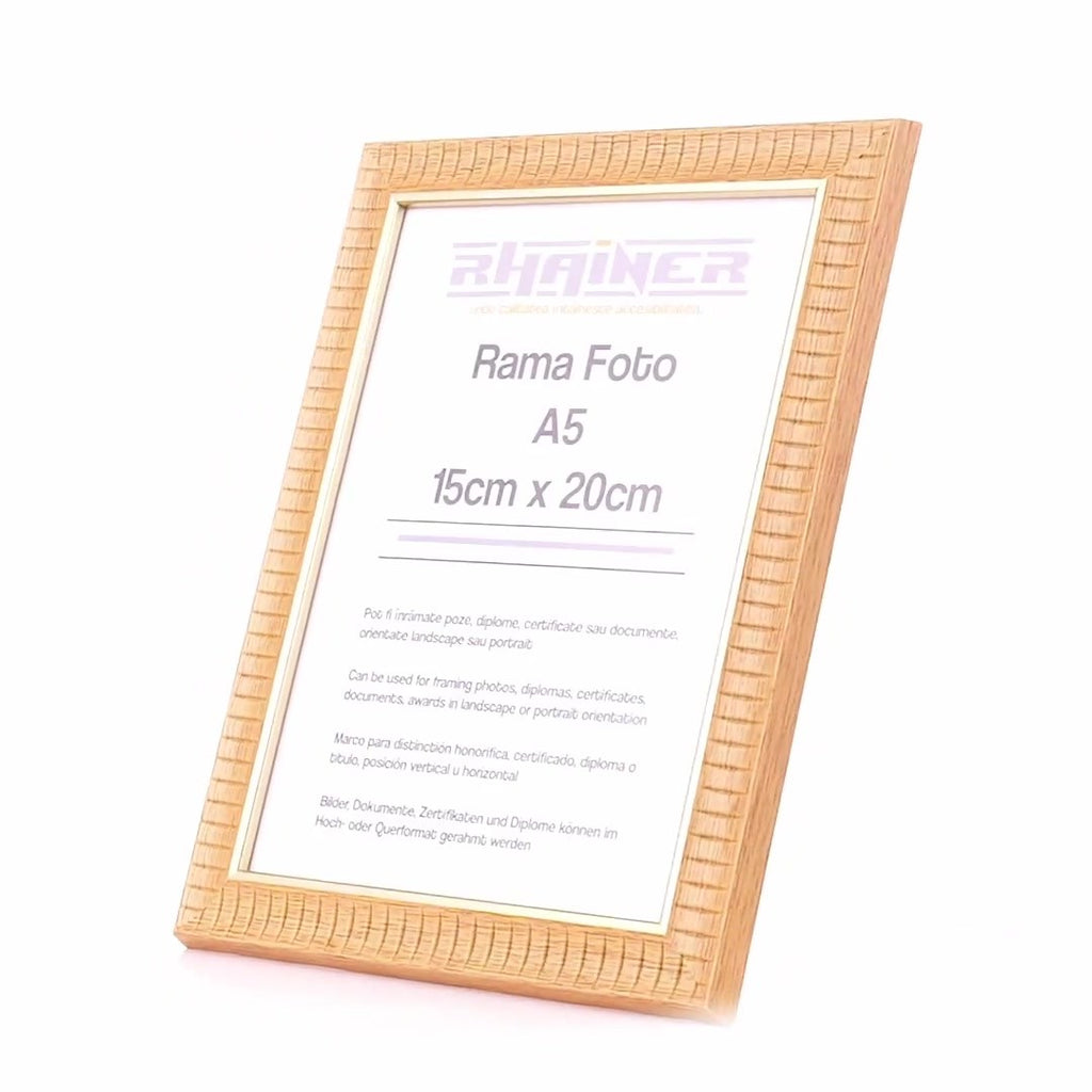 Merida cafe+gold photo frame A5