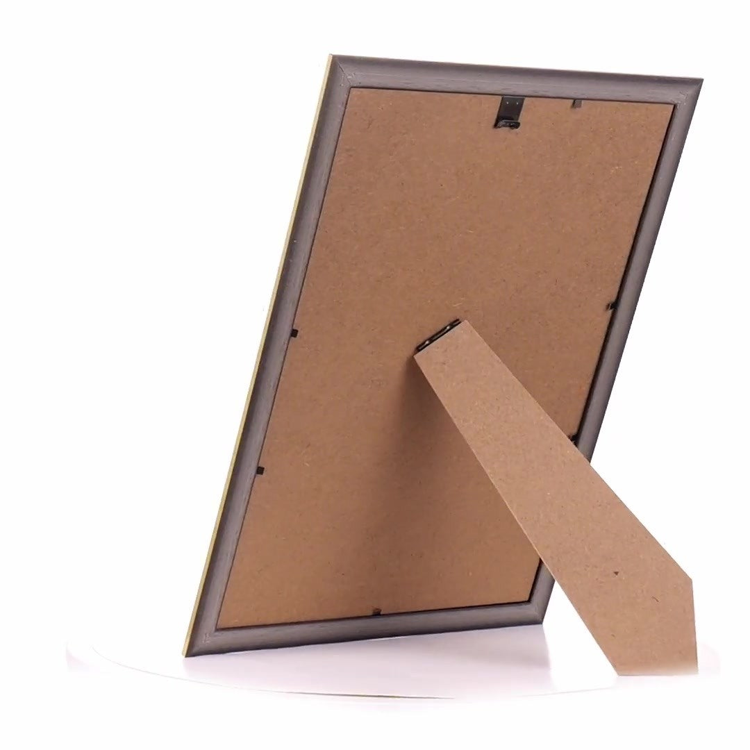 Athos brown+gold photo frame A4