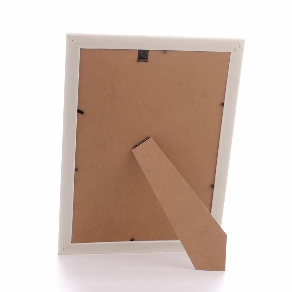 Barrio white+rose gold photo frame A4