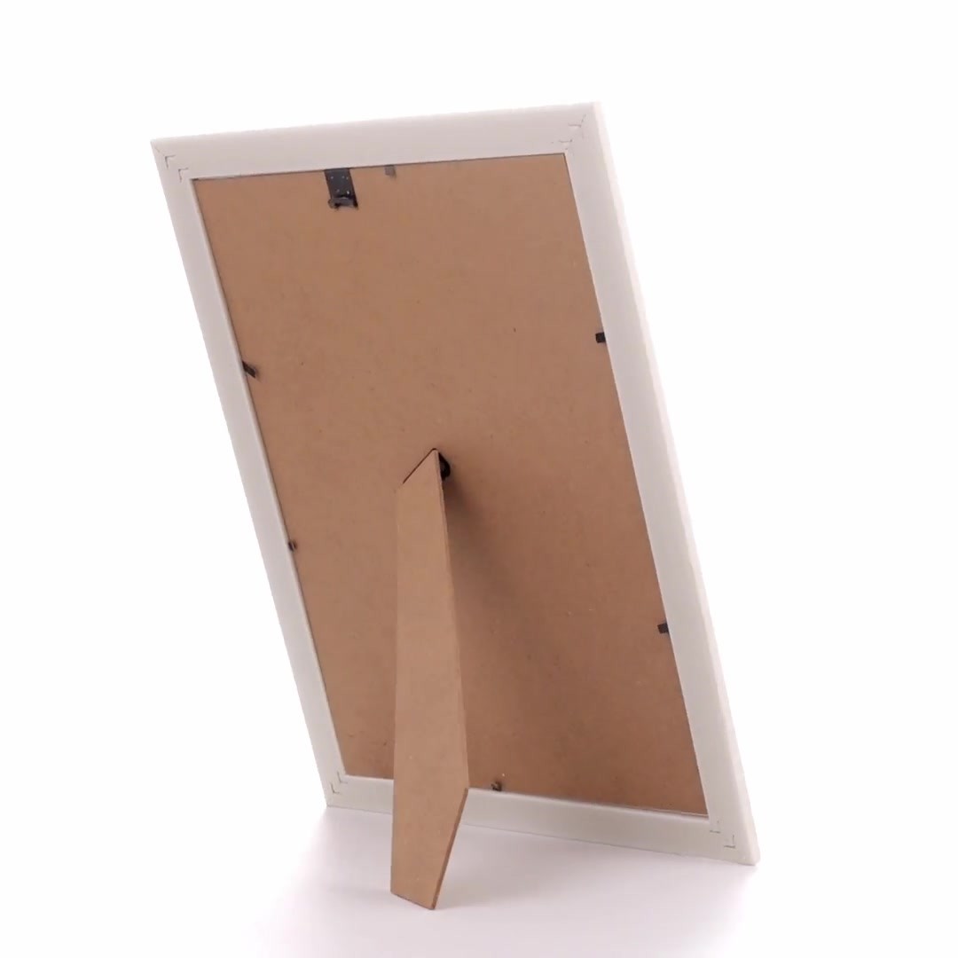 Barrio white+rose gold photo frame A4