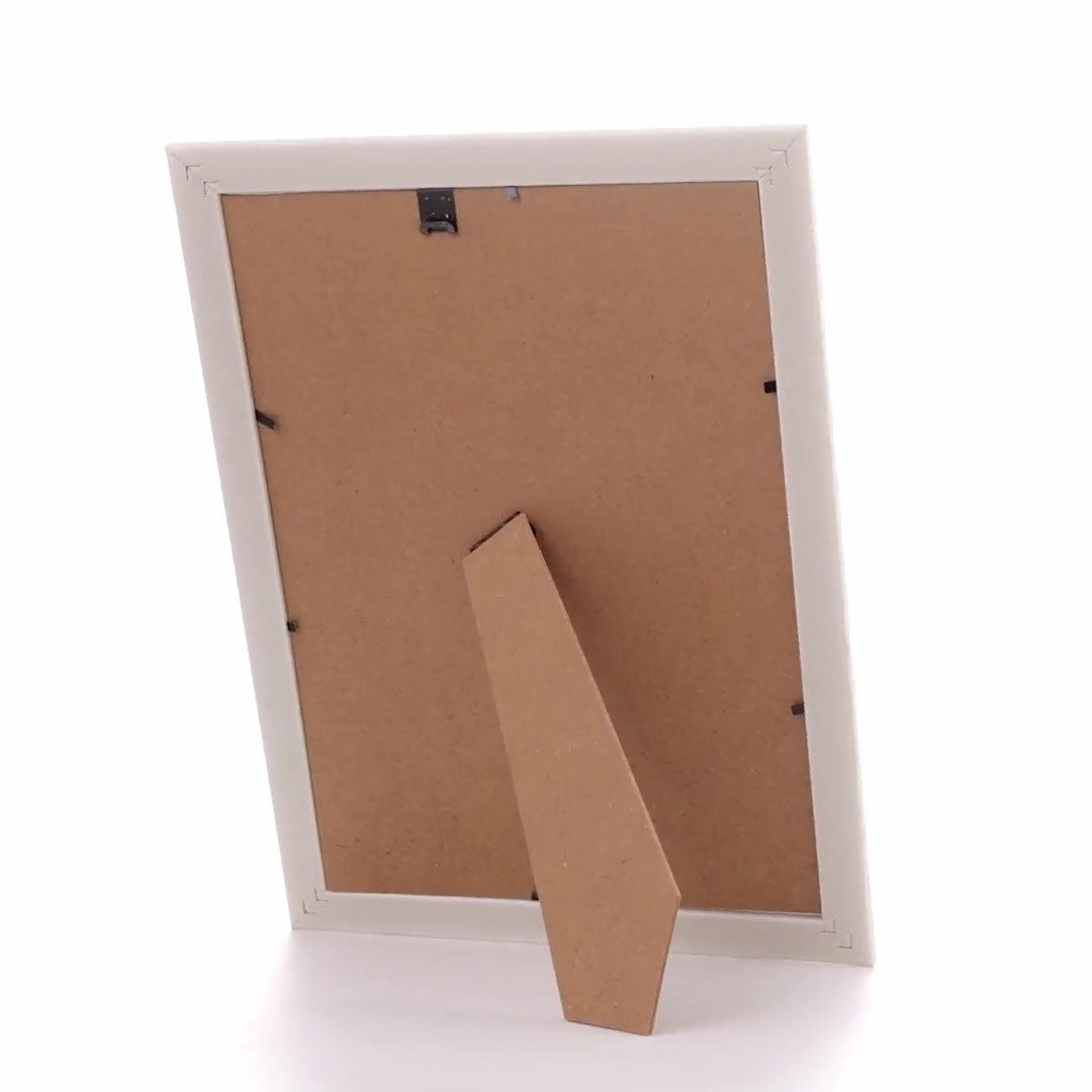 Barrio white+rose gold photo frame A4